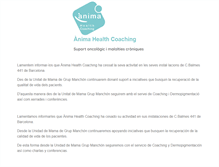 Tablet Screenshot of animahealthcoaching.com